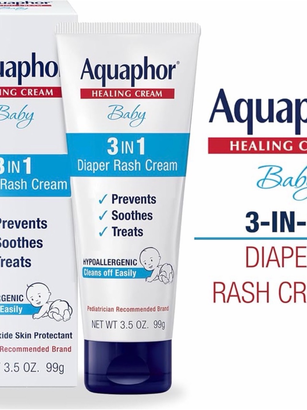 Baby 3-in-1 Diaper Rash Cream -BRAND NEW seal still on